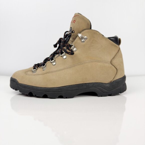 Nike ACG “Air” Vintage Women's Hiking Boots Tan Nubuck w/Defect US 7.5 - Picture 6 of 14